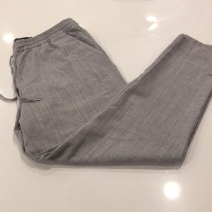 ✅ SOLD Gap Grey Ladies Trousers Elastic Waist Light Grey